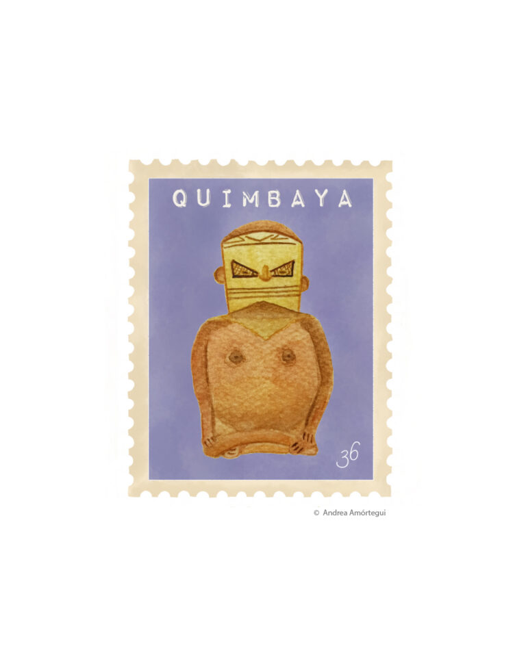 Estampilla Quimbaya
